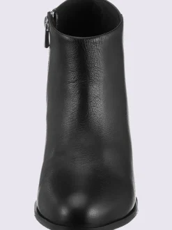 Bottine courte cuir d'agneau nappa très doux