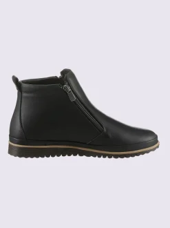 Bottine courte cuir nappa de vache