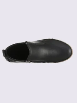 Bottine courte cuir nappa de vache