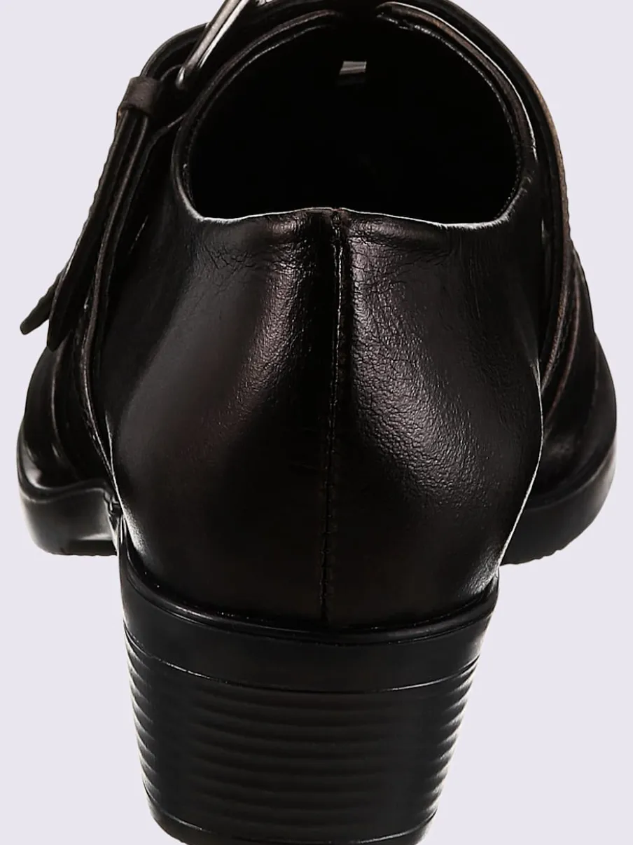 Bottine courte cuir nappa de vache