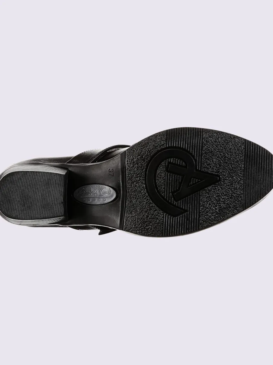 Bottine courte cuir nappa de vache
