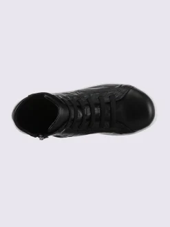Bottine courte cuir nappa de vache