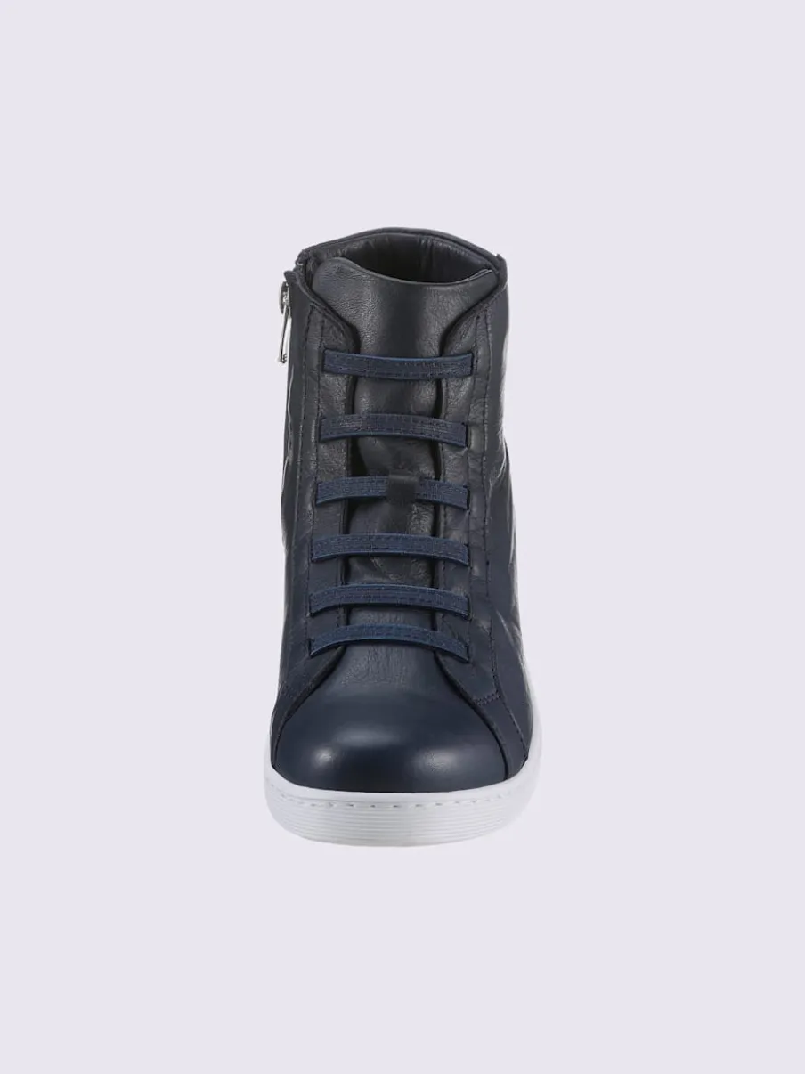 Bottine courte cuir nappa de vache