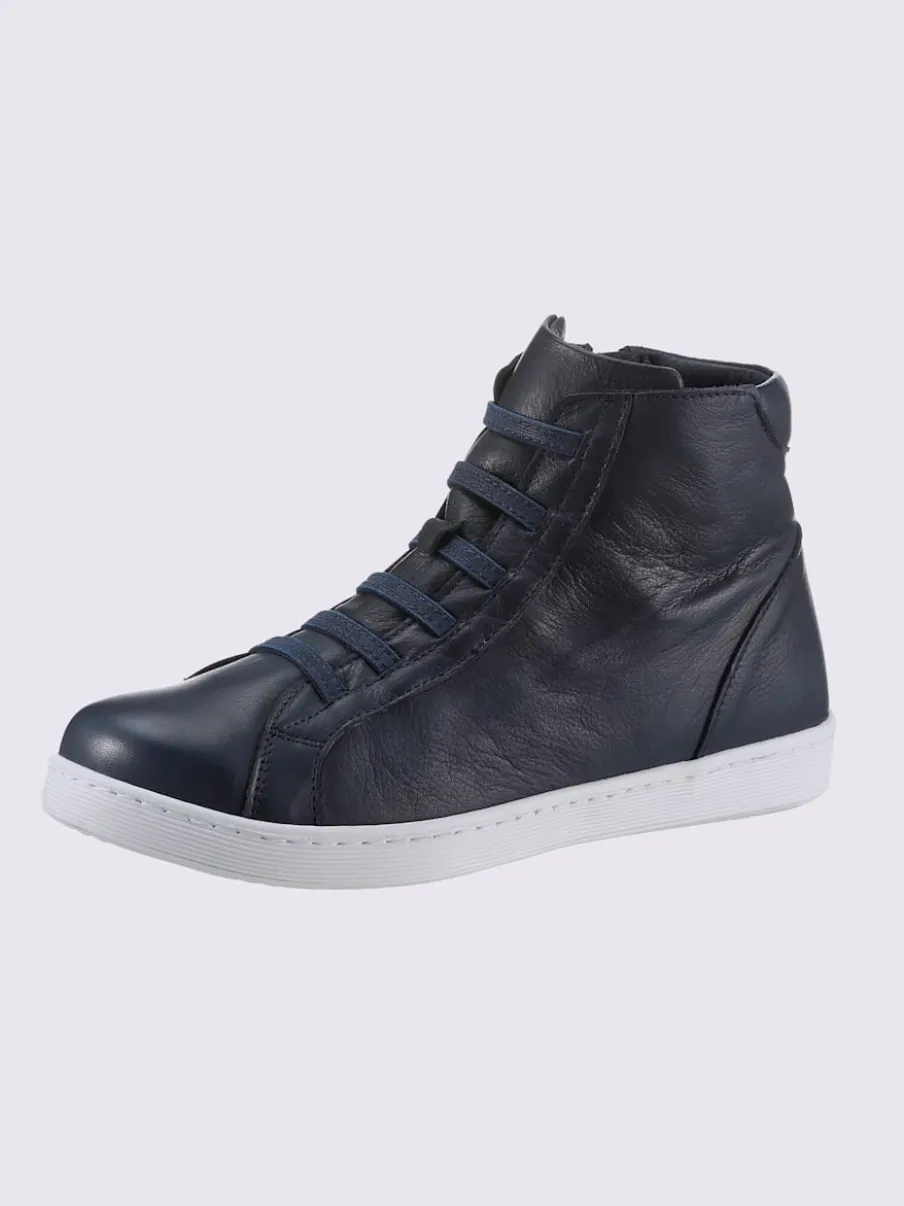 Bottine courte cuir nappa de vache