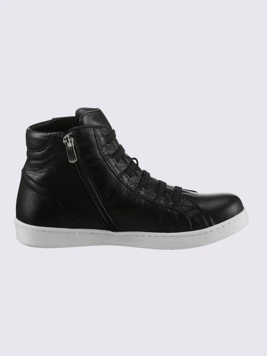 Bottine courte cuir nappa de vache