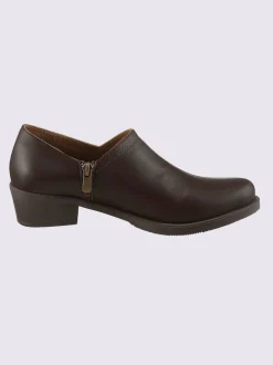 Bottine courte cuir vachette