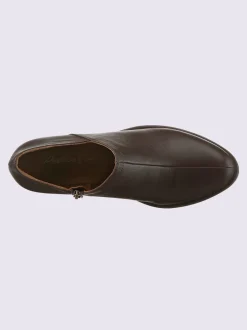 Bottine courte cuir vachette