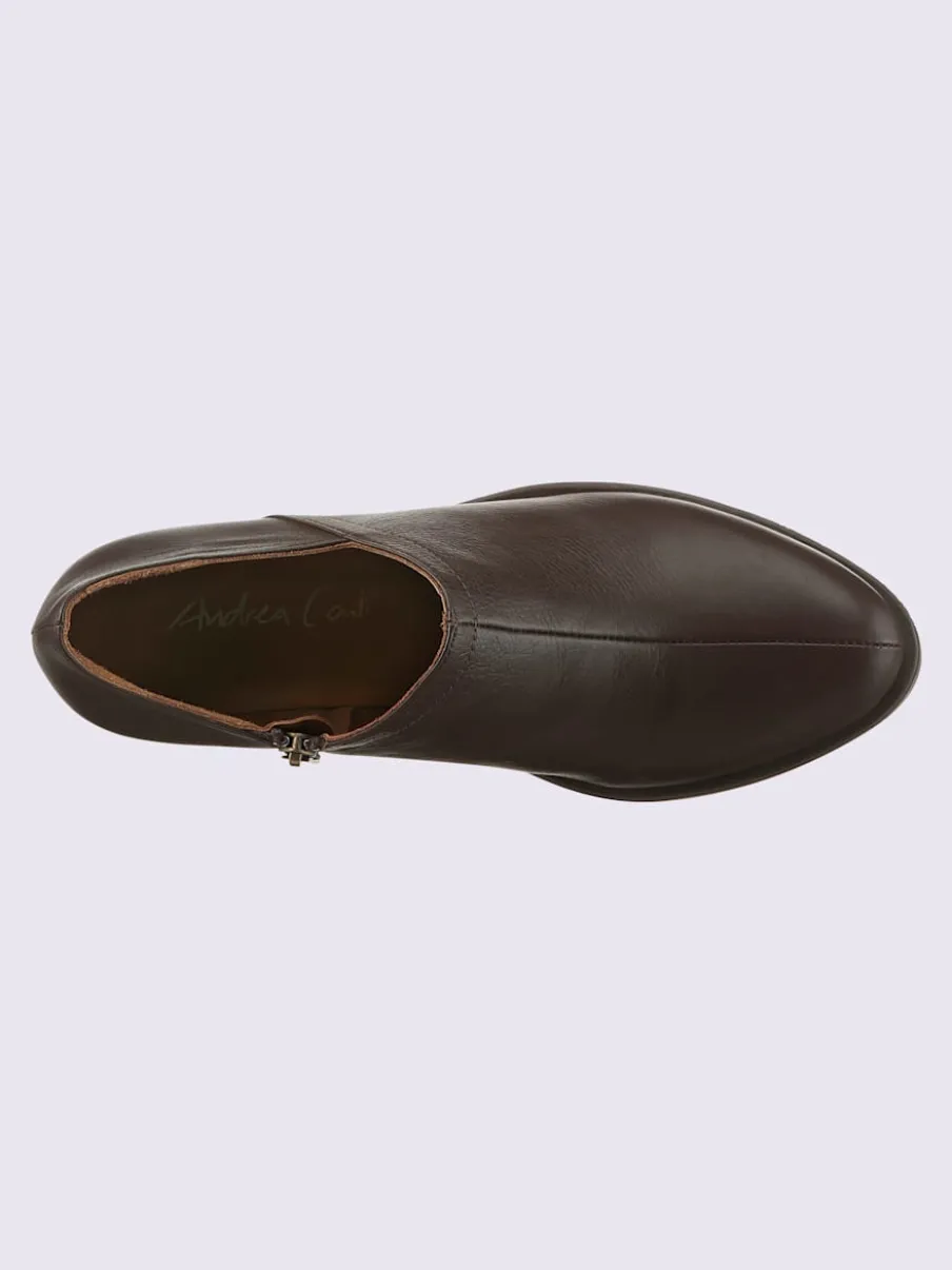 Bottine courte cuir vachette