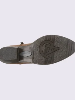 Bottine courte cuir vachette