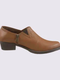 Bottine courte cuir vachette