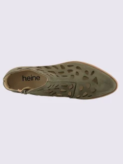 Bottine courte cuir vachette