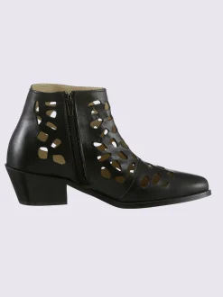 Bottine courte cuir vachette