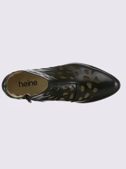 Bottine courte cuir vachette