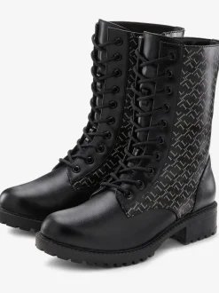 Bottines avec imprimé tendance et semelle profilée légère
