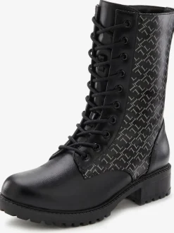 Bottines avec imprimé tendance et semelle profilée légère