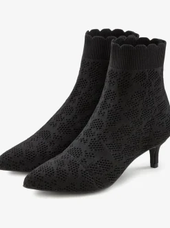 Bottines chaussettes avec talon agréable d'env. 5 cm
