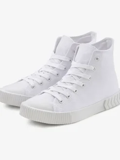 Bottines chaussures en textile, chaussures en tissu – particulièrement légères, confortables et avec semelle tendance
