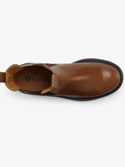 Bottines chelsea tendance en cuir de qualité, très confortables