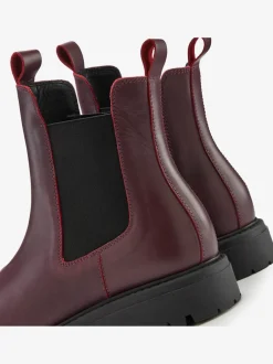 Bottines chelsea tendance en cuir de qualité, très confortables