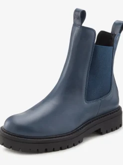 Bottines chelsea tendance en cuir de qualité, très confortables