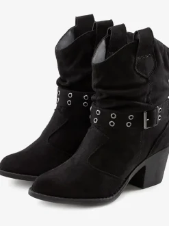 Bottines cowboy bottes western avec bande remplaçable pour un style personnalisé