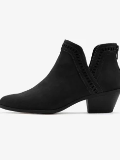 Bottines cowboy bottines western avec découpe latérale tendance