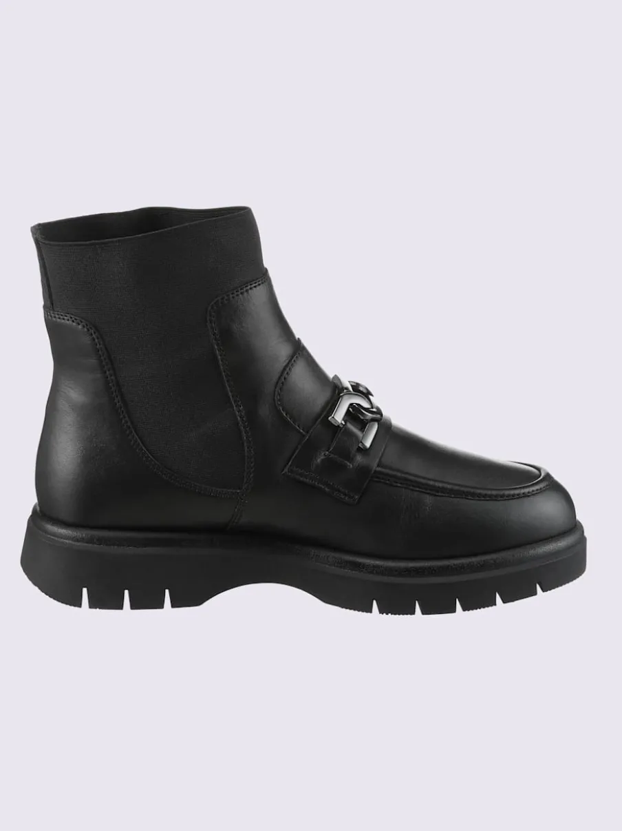 Bottines cuir nappa de vache