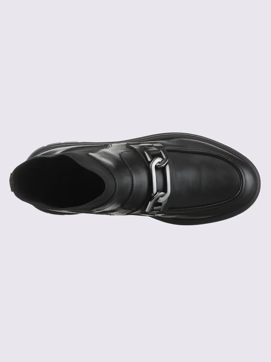 Bottines cuir nappa de vache