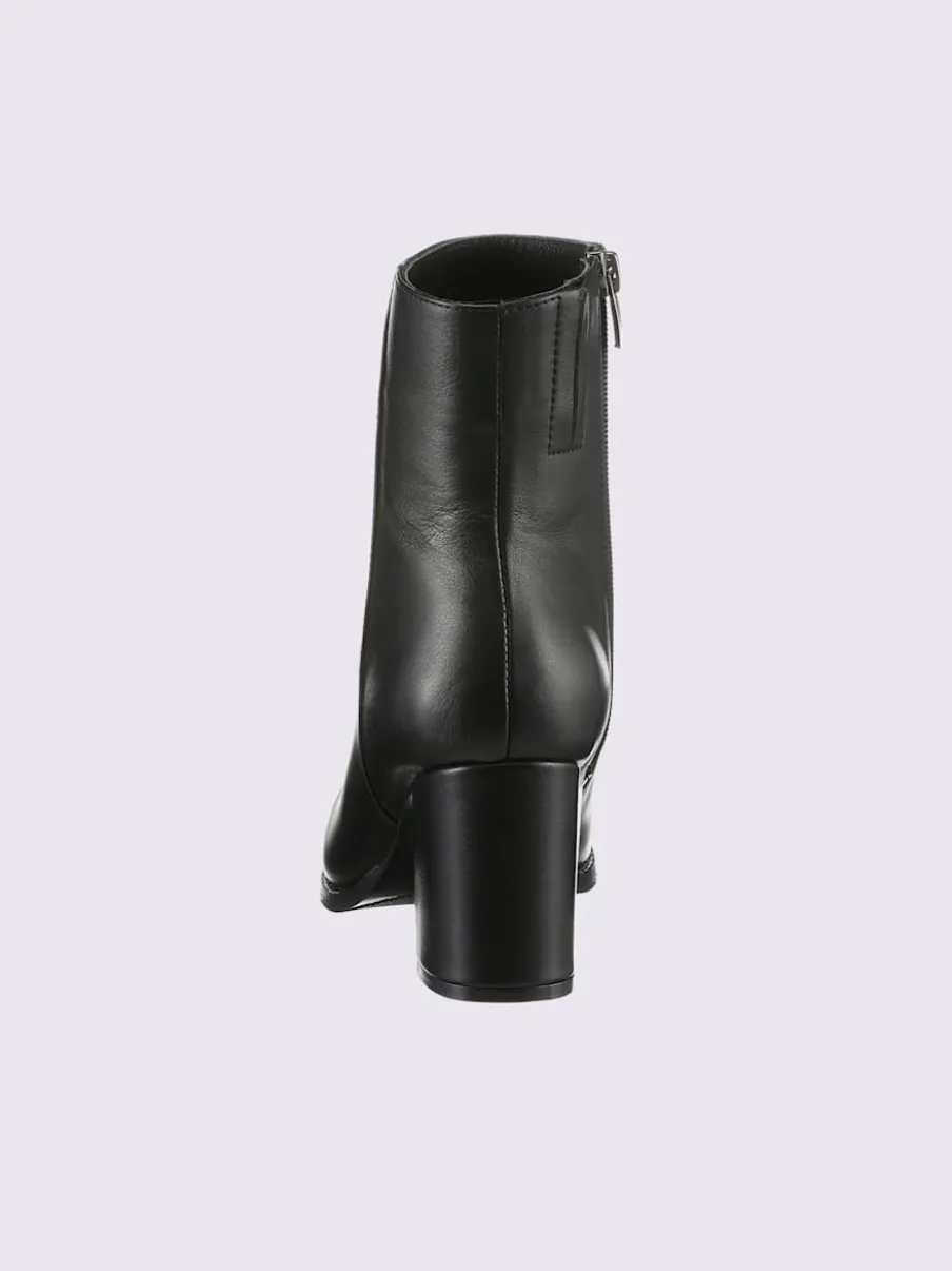 Bottines cuir nappa de vache