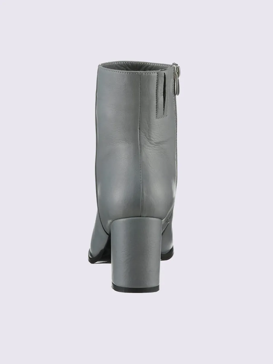 Bottines cuir nappa de vache