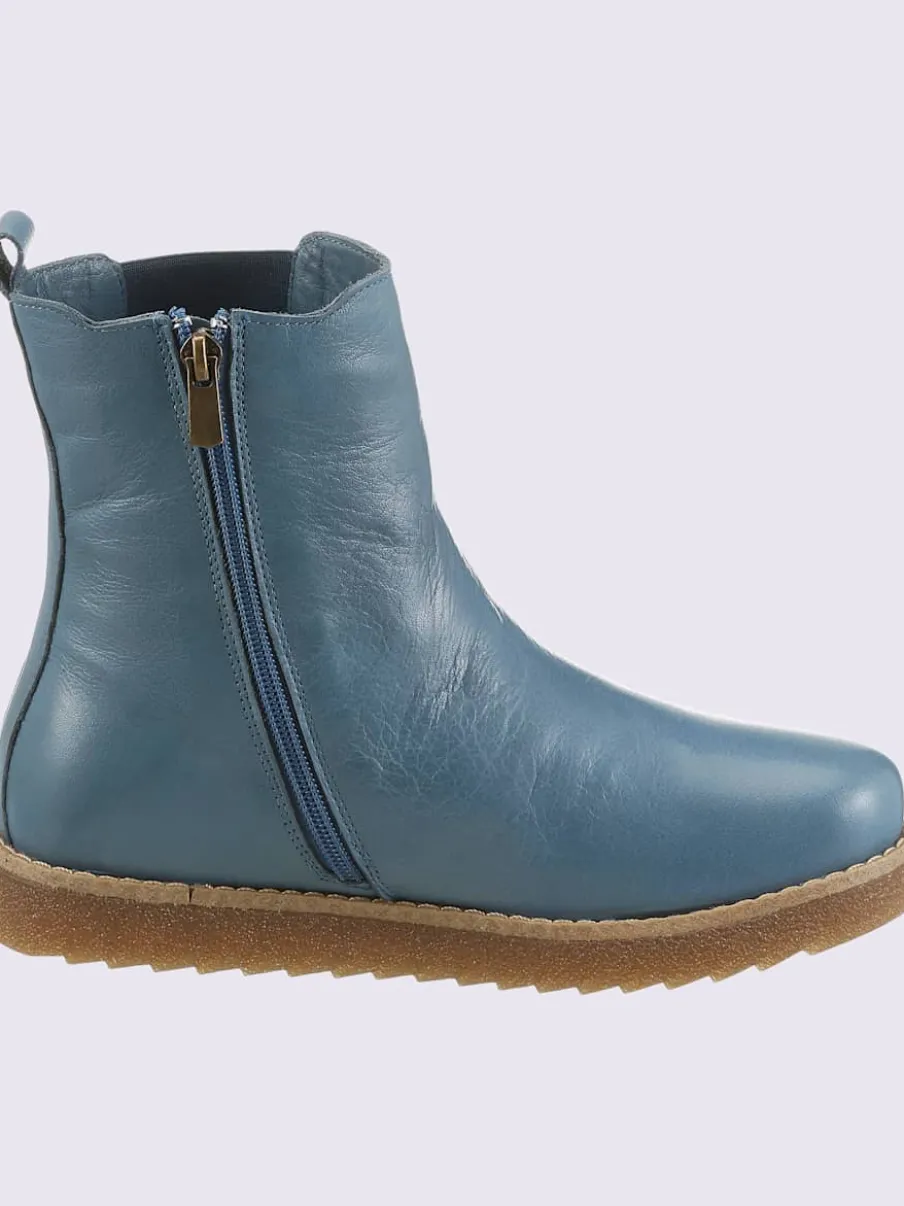 Bottines cuir nappa de vache