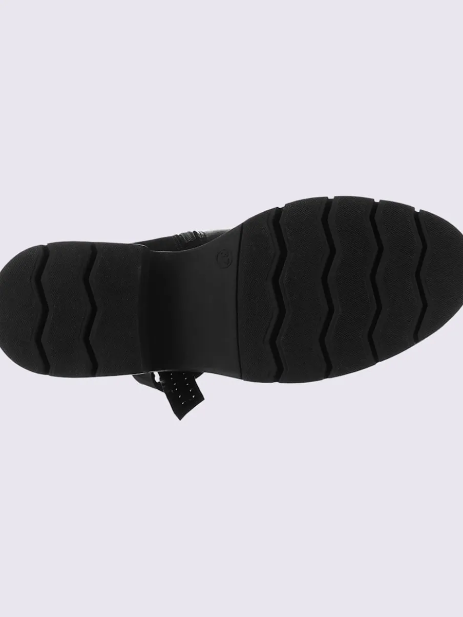 Bottines cuir nappa de vache