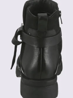 Bottines cuir nappa de vache