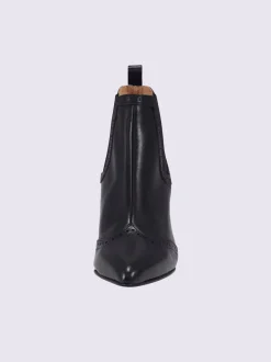 Bottines cuir nappa de vache
