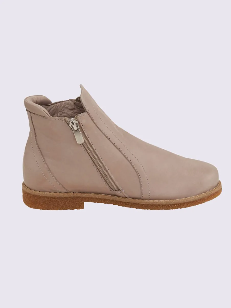 Bottines cuir nappa de vache