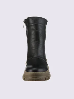 Bottines cuir nappa de vache