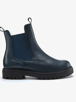 Bottines d'hiver en cuir de qualité avec doublure chaude toute douce