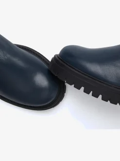 Bottines d'hiver en cuir de qualité avec doublure chaude toute douce