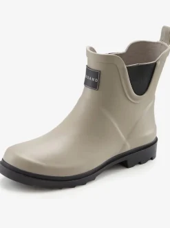 Bottines en caoutchouc bottes en caoutchouc imperméables, effet mat tendance