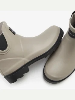 Bottines en caoutchouc bottes en caoutchouc imperméables, effet mat tendance