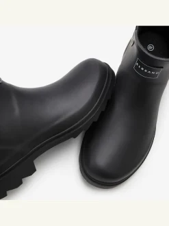 Bottines en caoutchouc bottes en caoutchouc imperméables, effet mat tendance