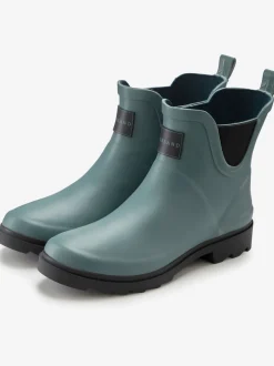 Bottines en caoutchouc bottes en caoutchouc imperméables, effet mat tendance