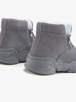 Bottines en cuir : bottines d'hiver particulièrement chaudes