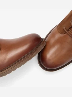 Bottines en cuir doux