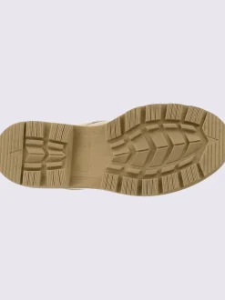 Bottines à lacets cuir nappa de vache