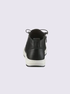Bottines à lacets cuir nappa de vache