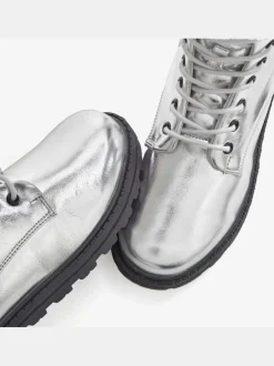 Bottines look métallisé tendance