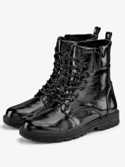Bottines look métallisé tendance