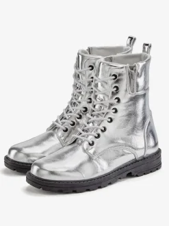 Bottines look métallisé tendance