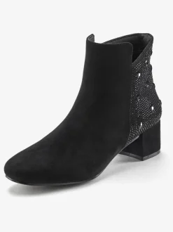 Bottines talon bottier confortable d'env. 4,5 cm